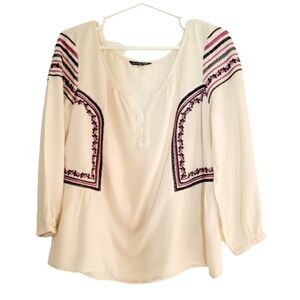 american Eagle  Boho vintage blouse